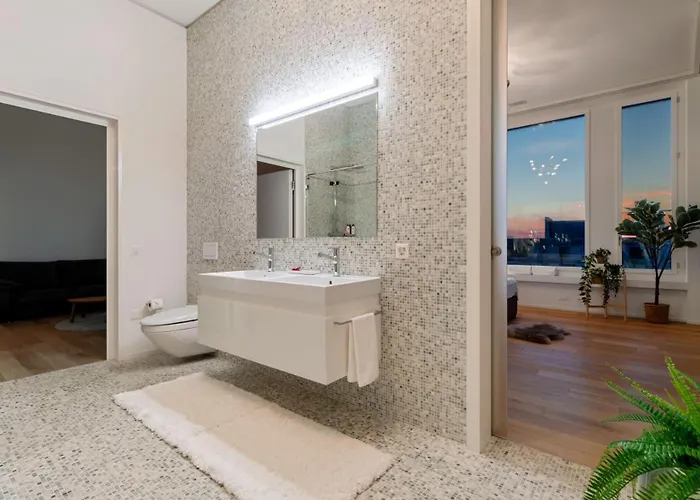 Old Luxury Business Penthouse Near Main Station 아파트 취리히